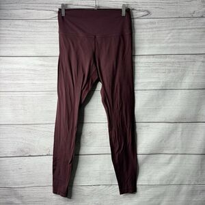 lululemon athletica Burgundy Leggings